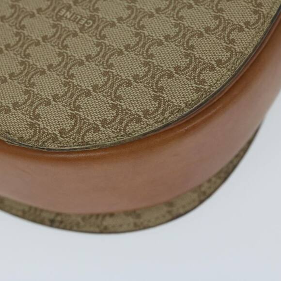 CELINE Macadam Canvas Hand Bag Beige - Picture 13 of 16